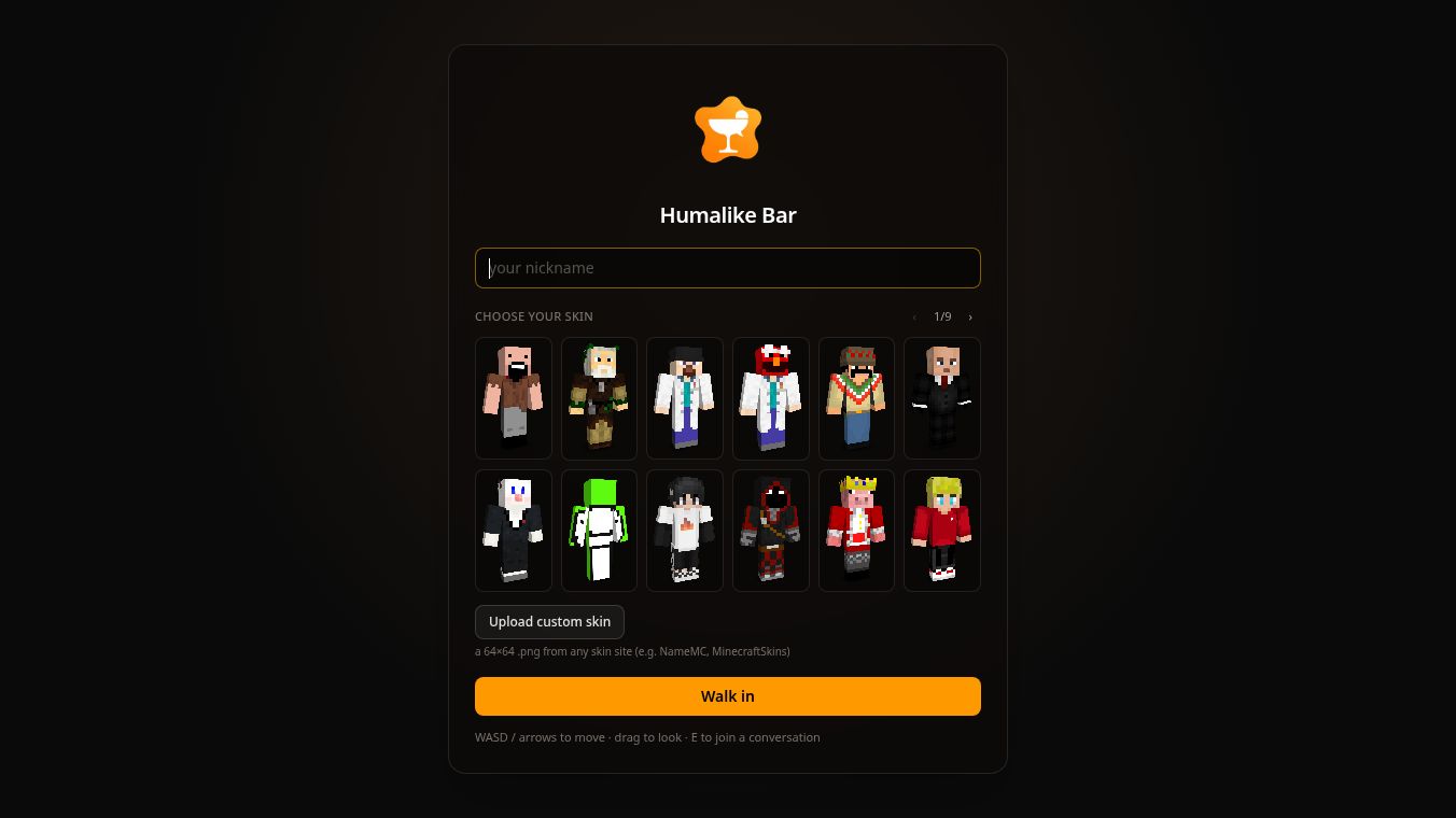 Humalike Bar