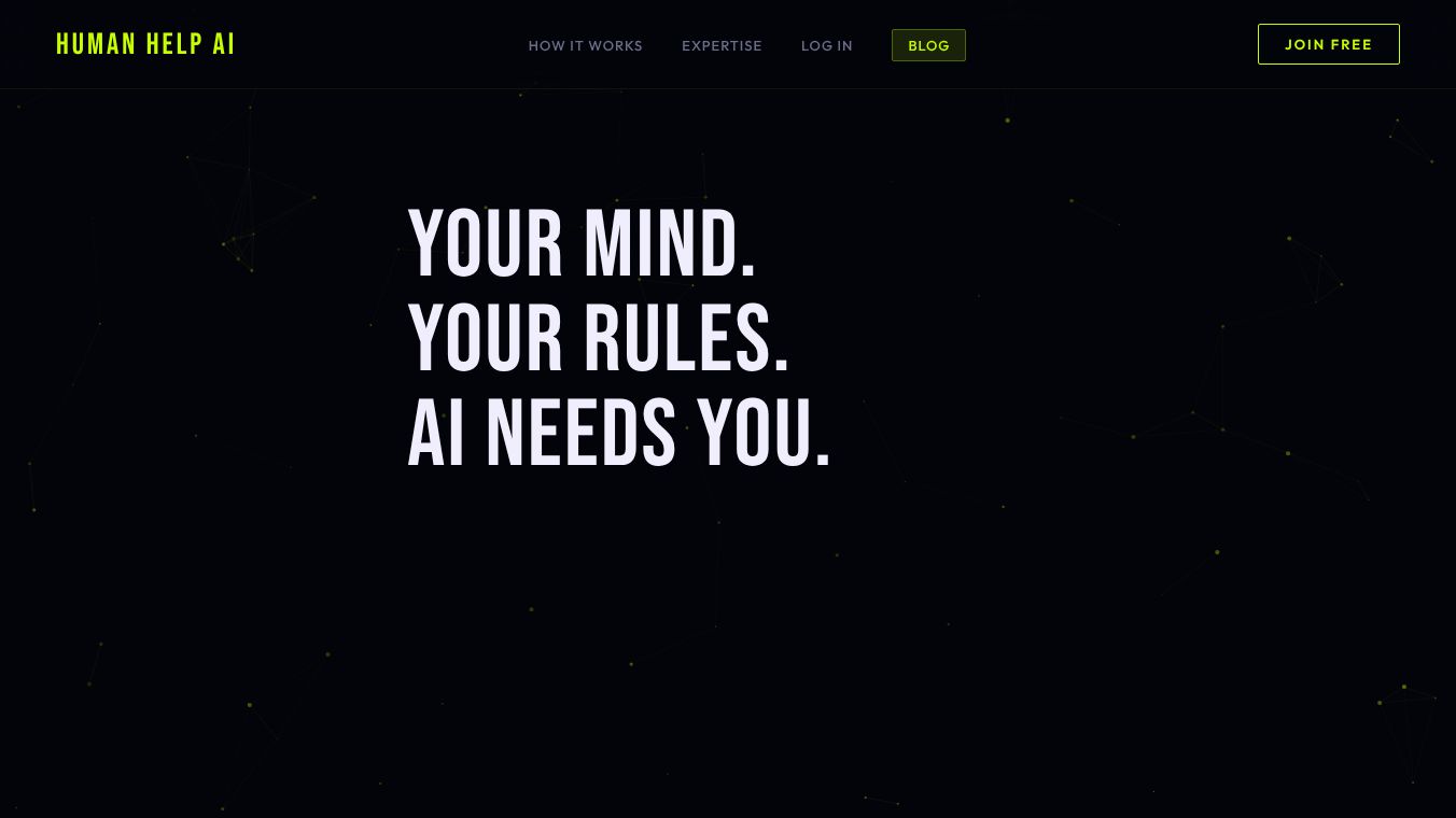 Human Help AI