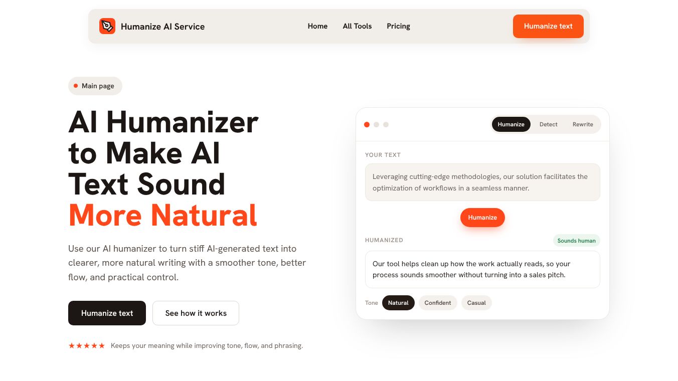 Humanize AI Service