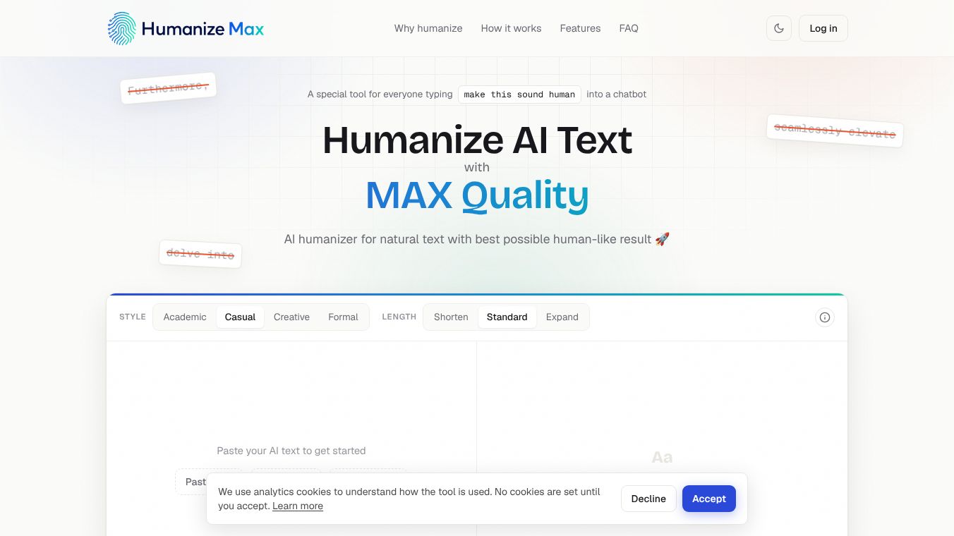 Humanize Max