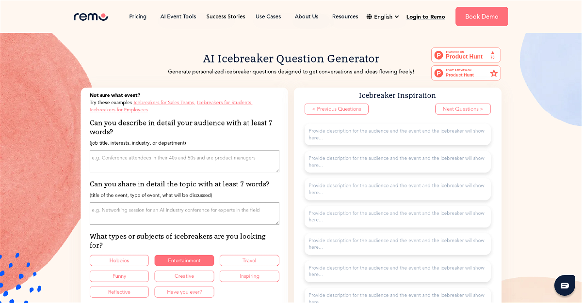 Icebreaker Question Generator