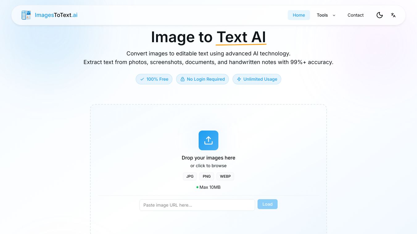 ImagesToText.ai