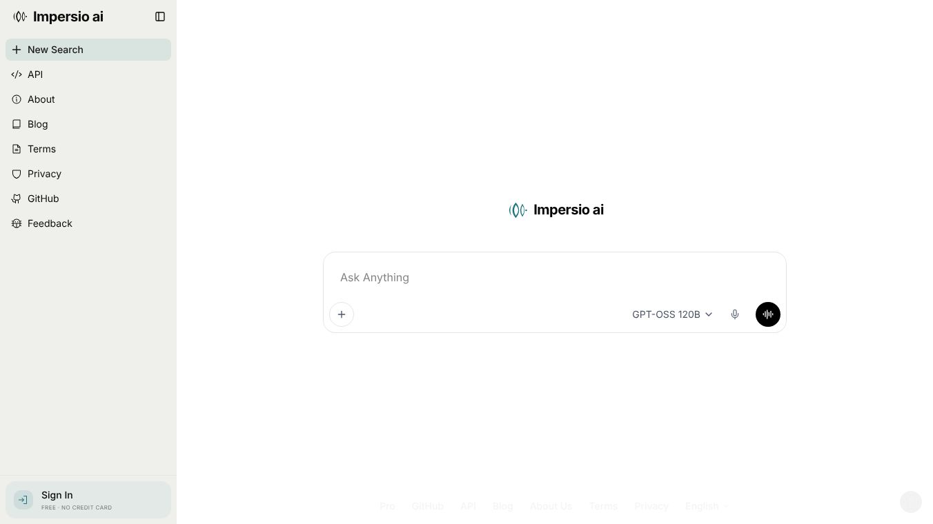 Impersio ai