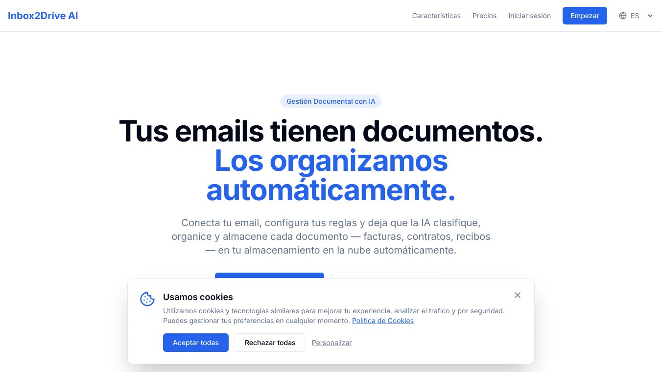 Inbox2Drive AI