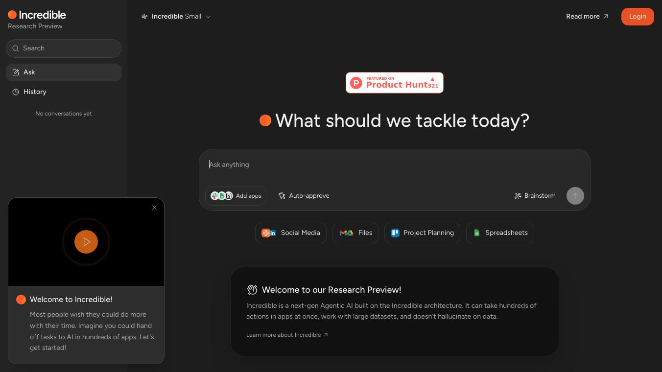 Incredible Small 1.0 by Incredible