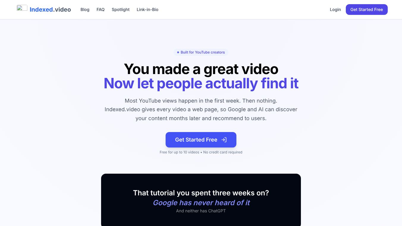 Indexed.video