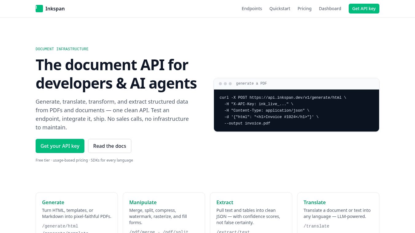 Inkspan.dev