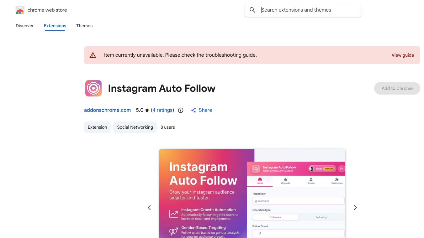 Instagram Auto Follow