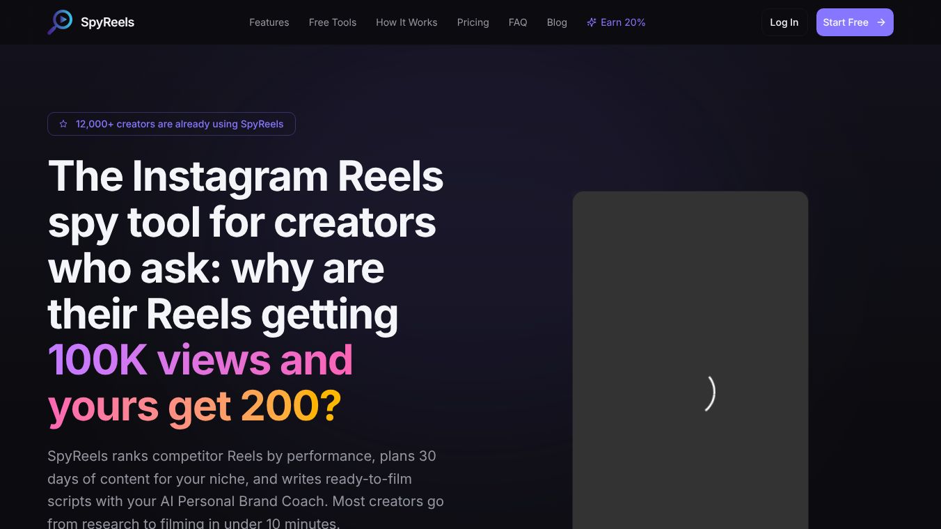 Instagram Reels Tool
