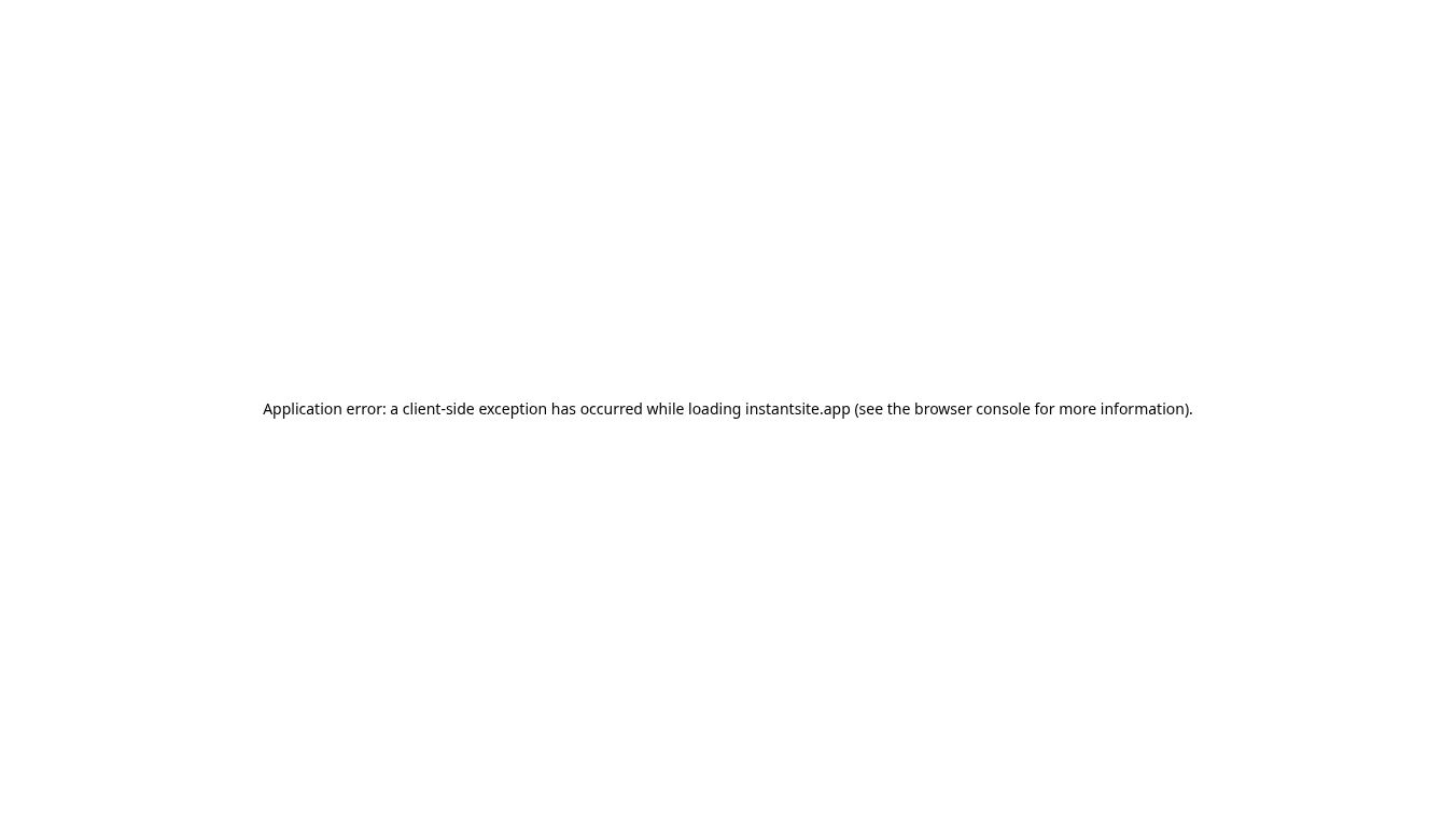 Instantsite V1