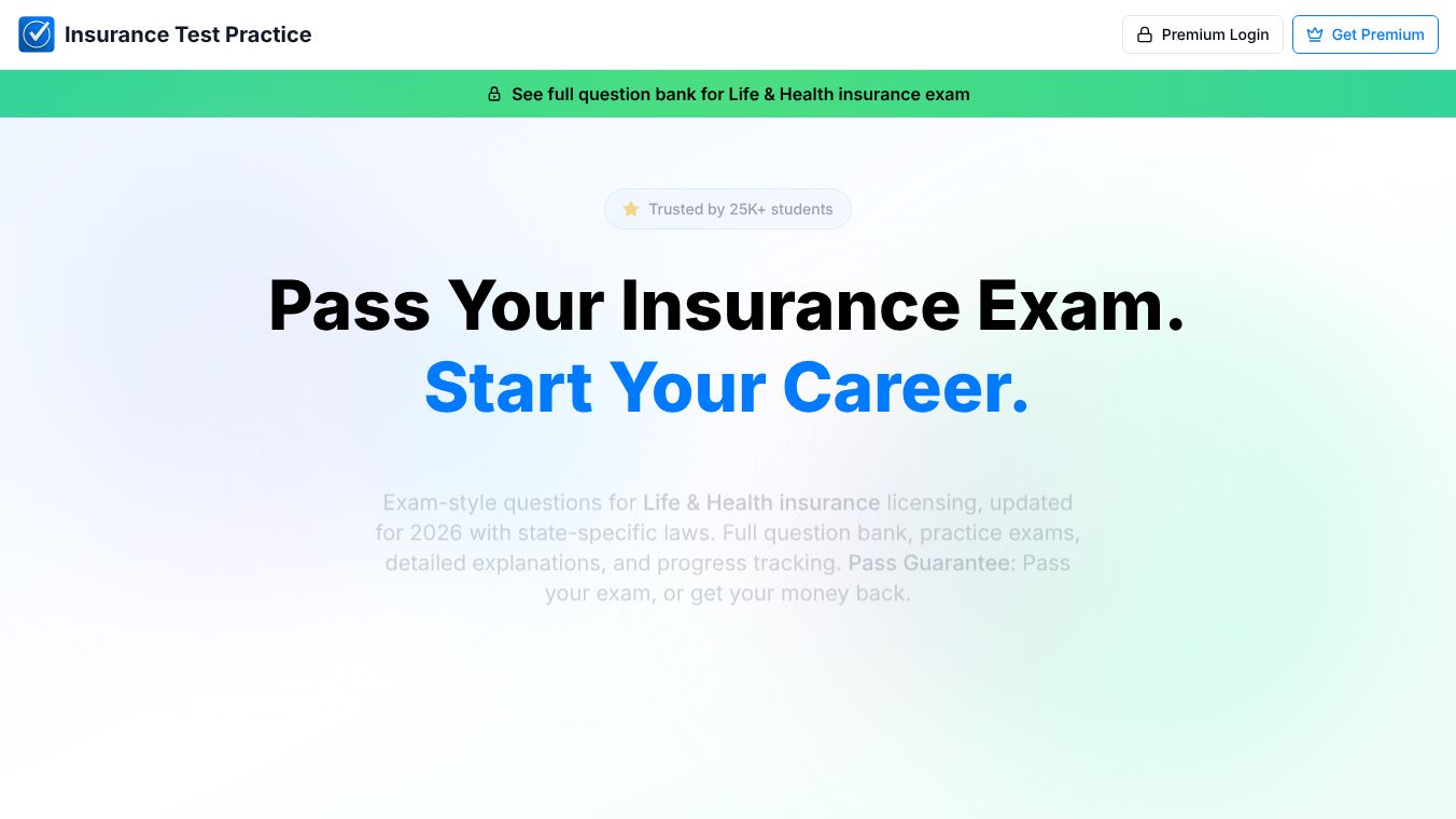 Insurance Test Practice