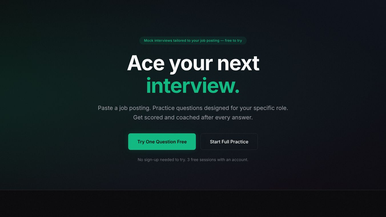 Interview Coach