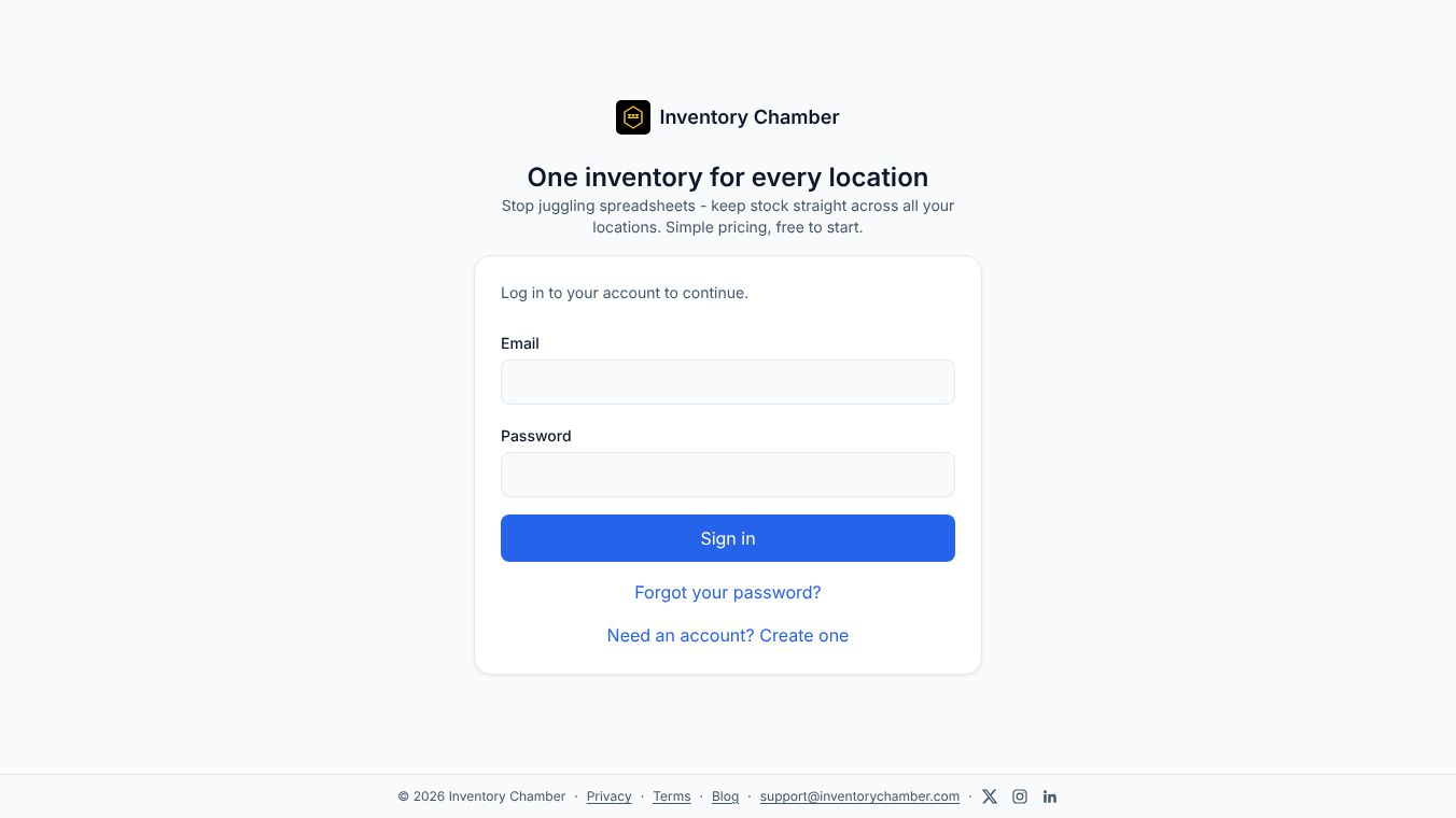 Inventory Chamber