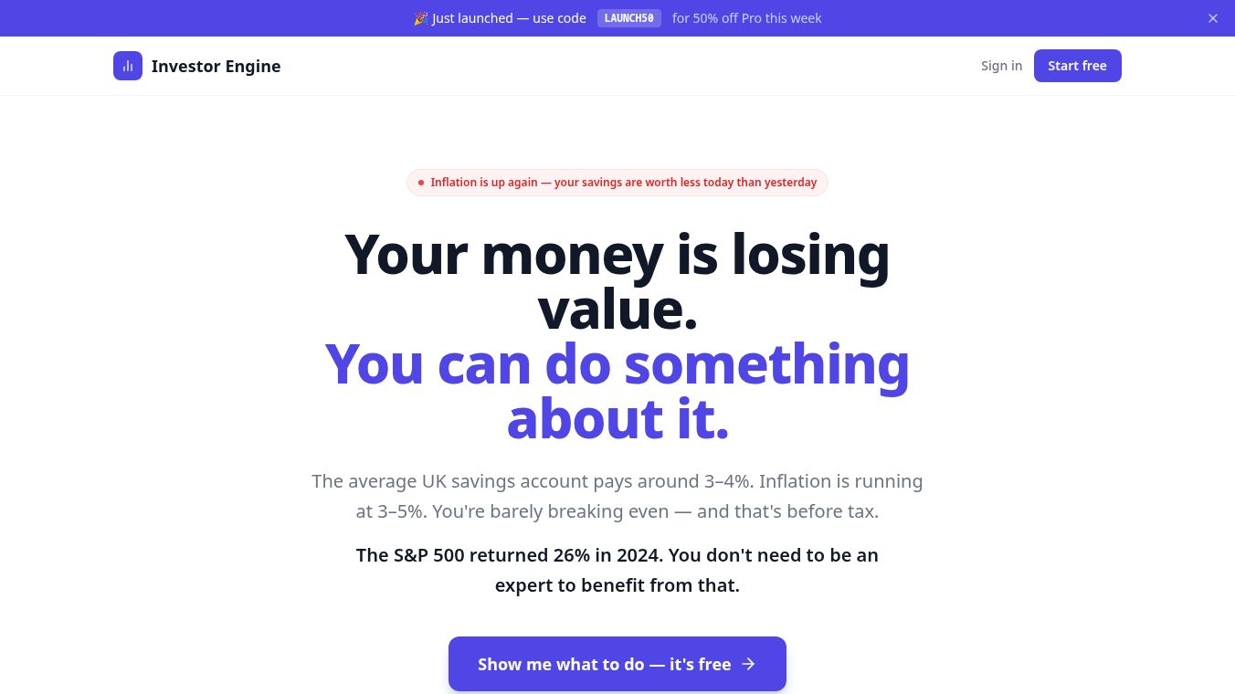 Investor Engine