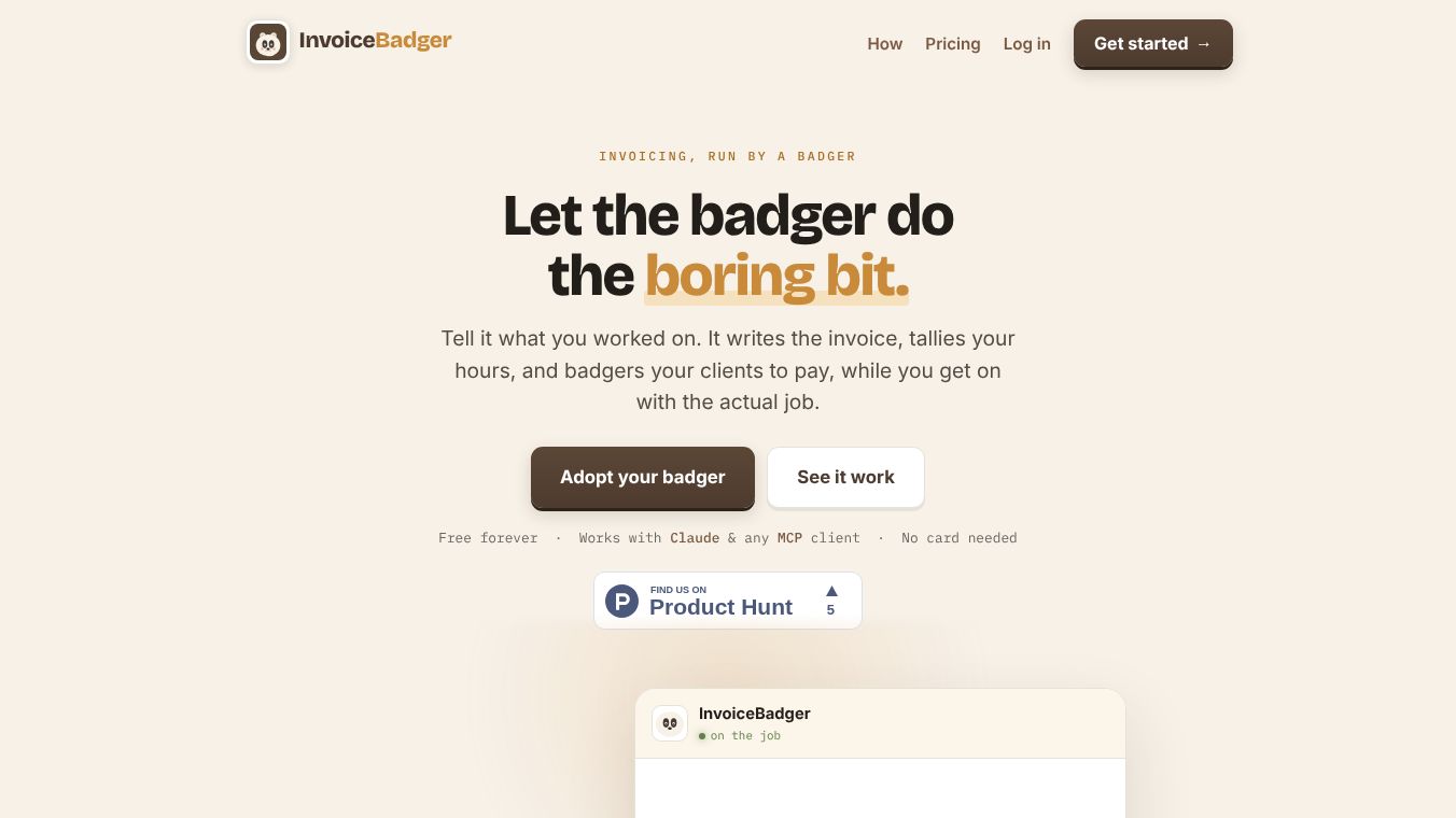 Invoice Badger