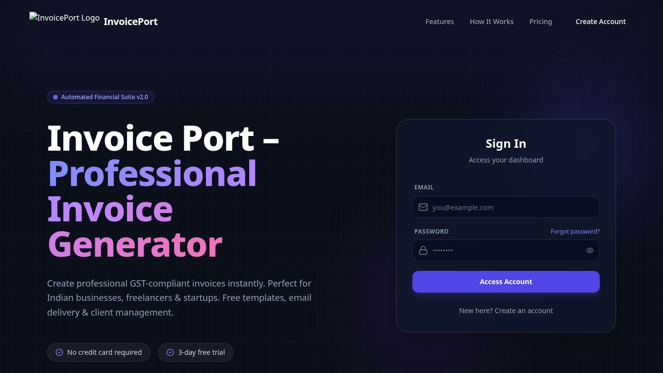 Invoice Port