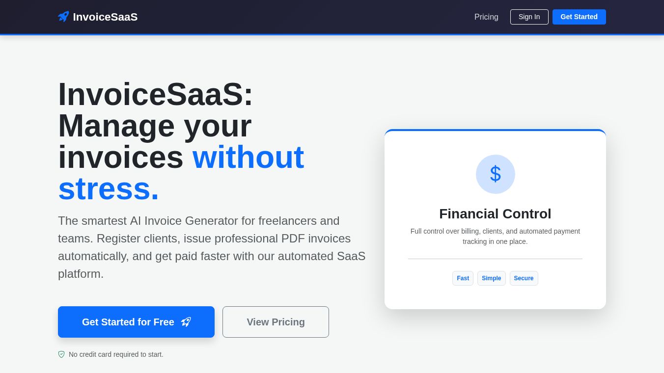 InvoiceSaaS