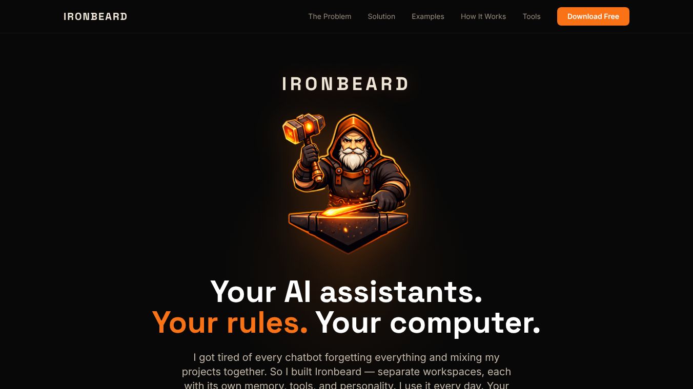 Ironbeard - Your AI OS