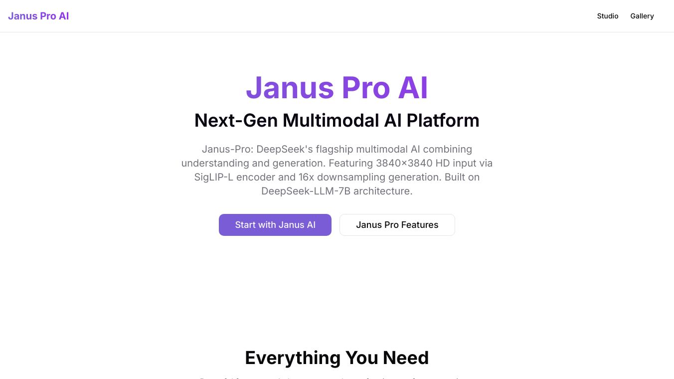 Janus Pro AI Pro