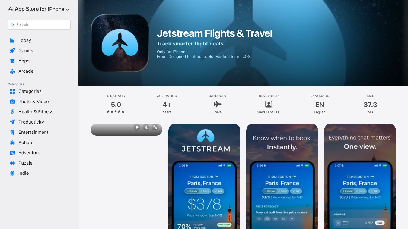 Jetstream Flights & Travel