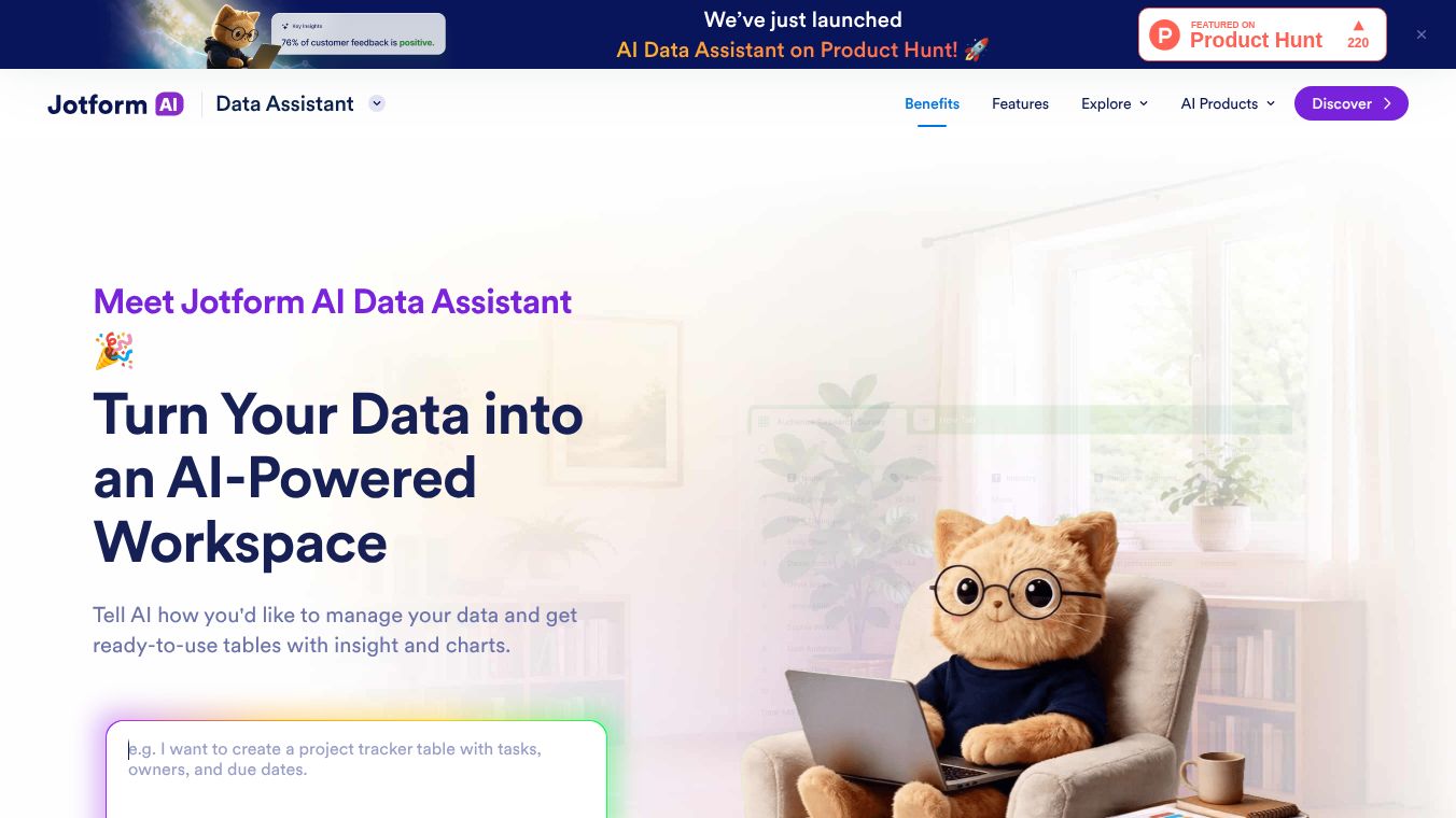 Jotform AI Data Assistant