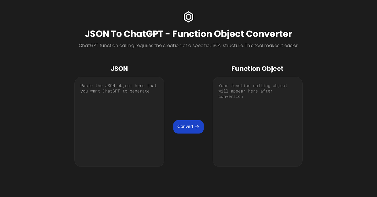 JSON To ChatGPT