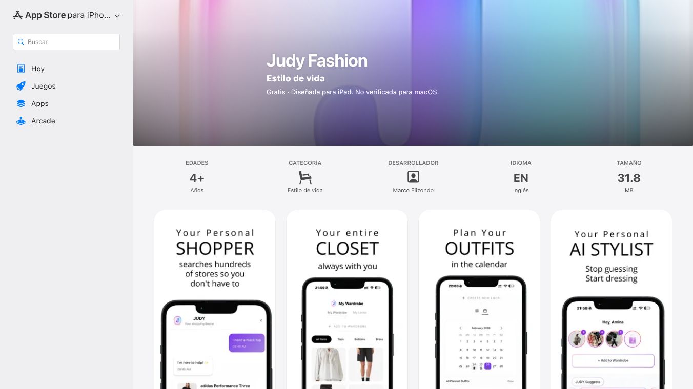 JUDY AI OUTFIT PLANNER