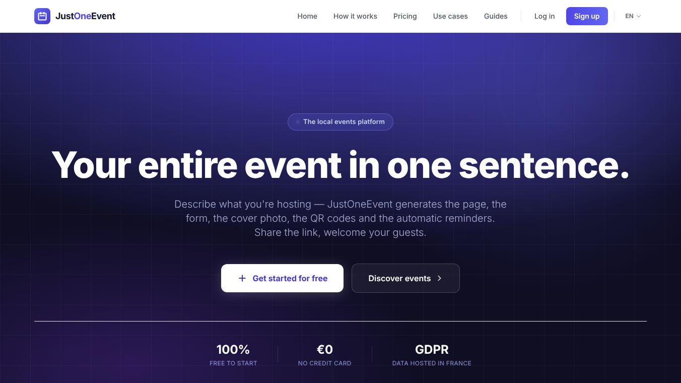 JustOneEvent