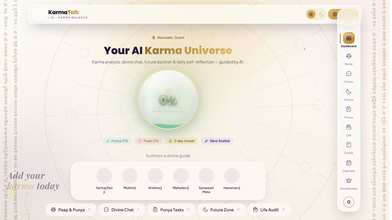 Karma Talk AI