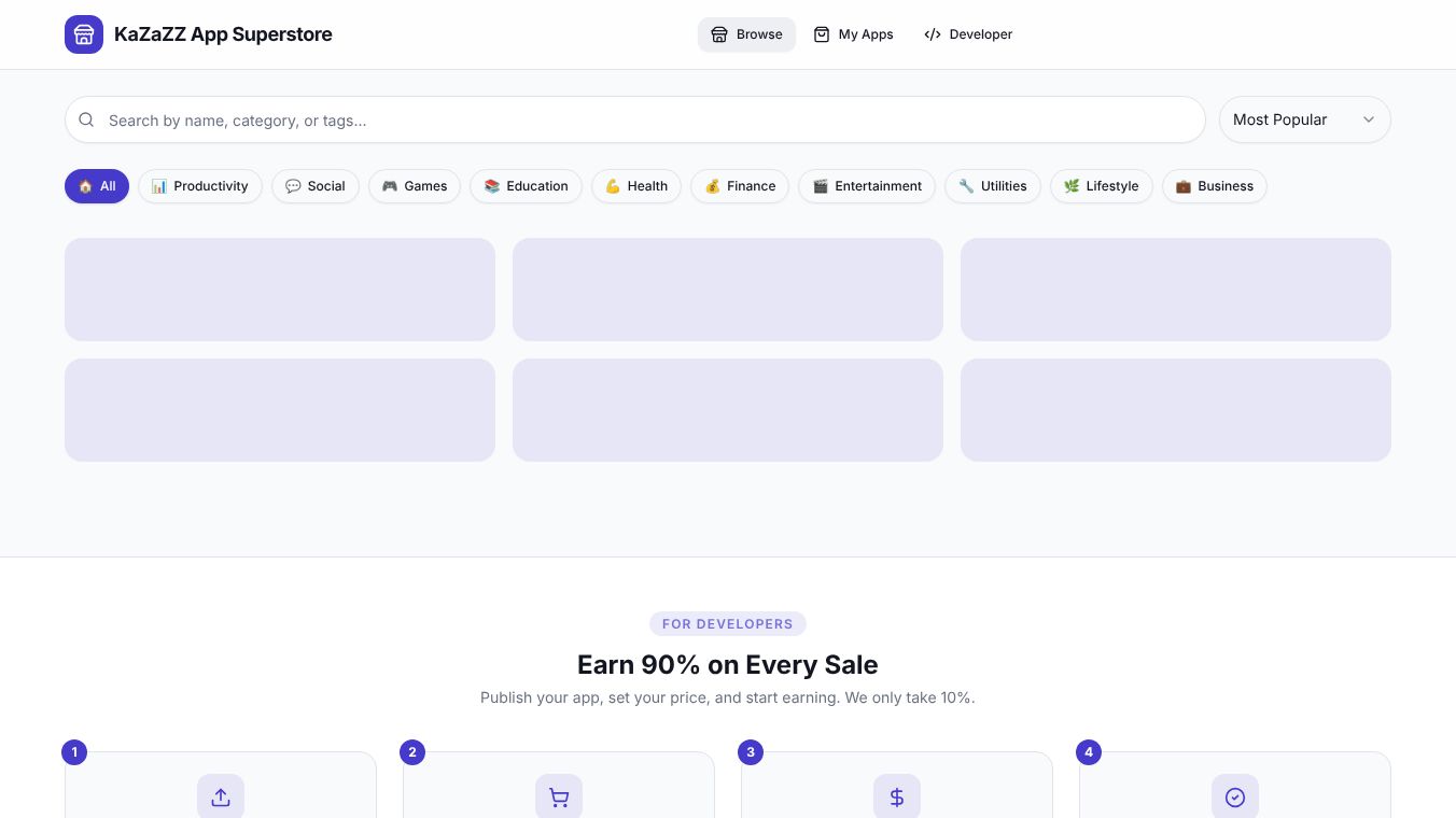 KaZaZZ App Superstore