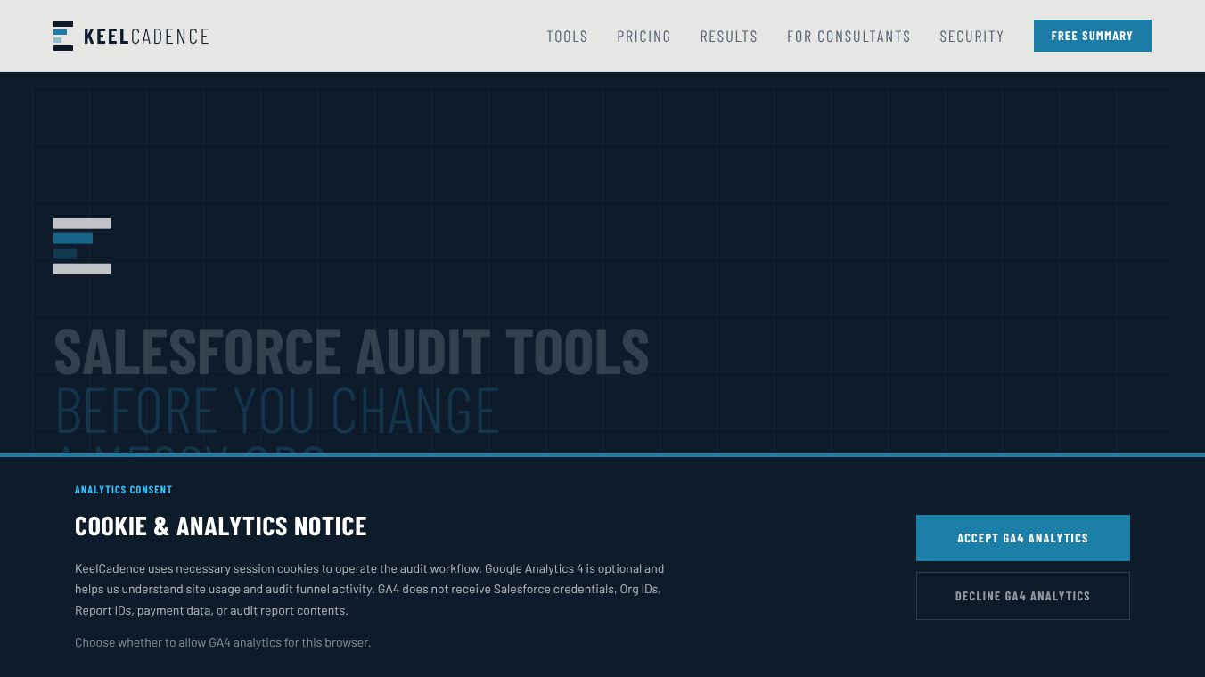 KeelCadence Permission & FLS Audit