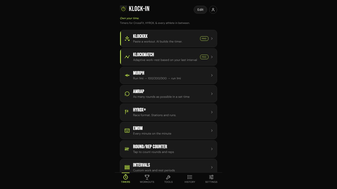 Klock-In