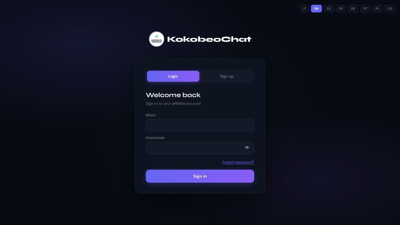 KokobeoChat Affiliate Program