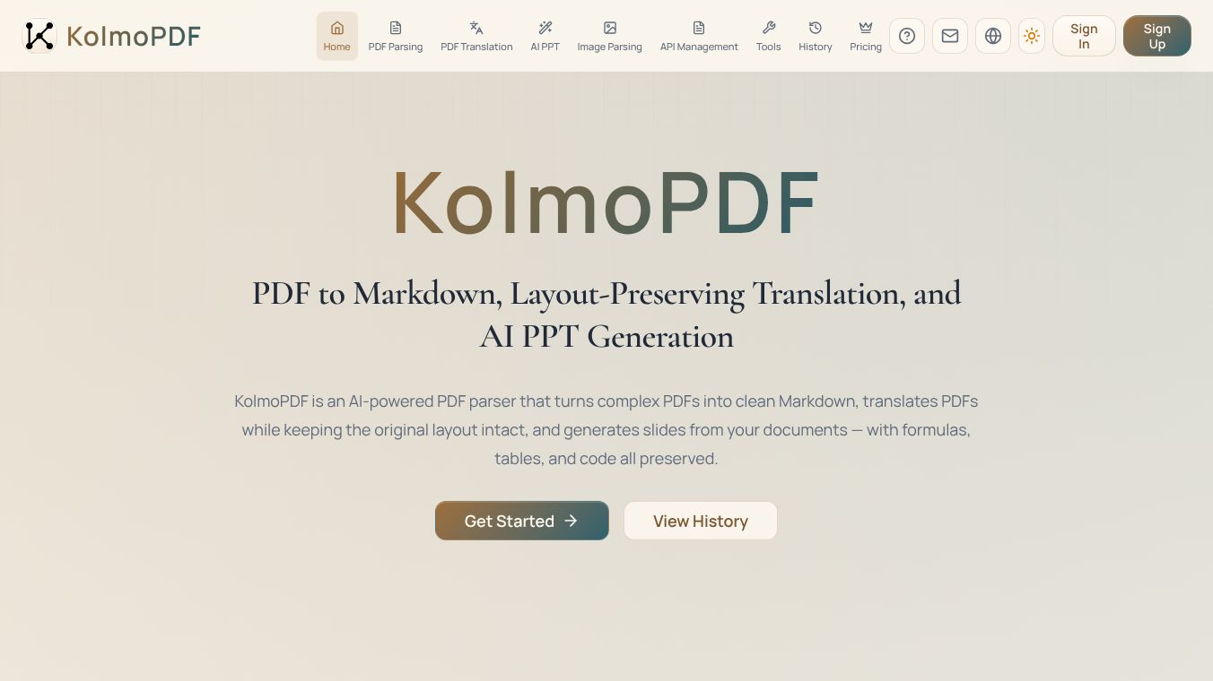 KolmoPDF