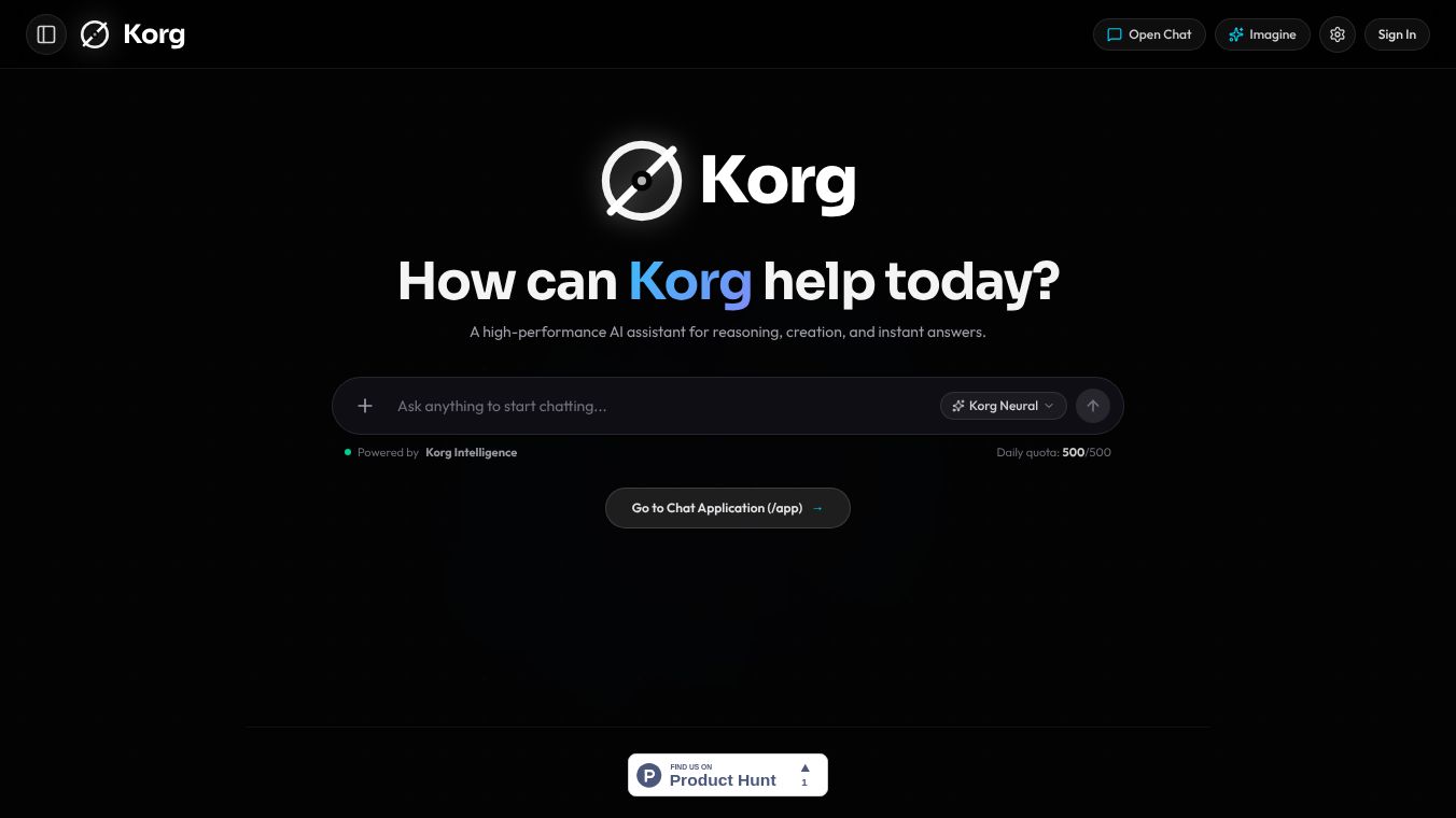 Korg Chat