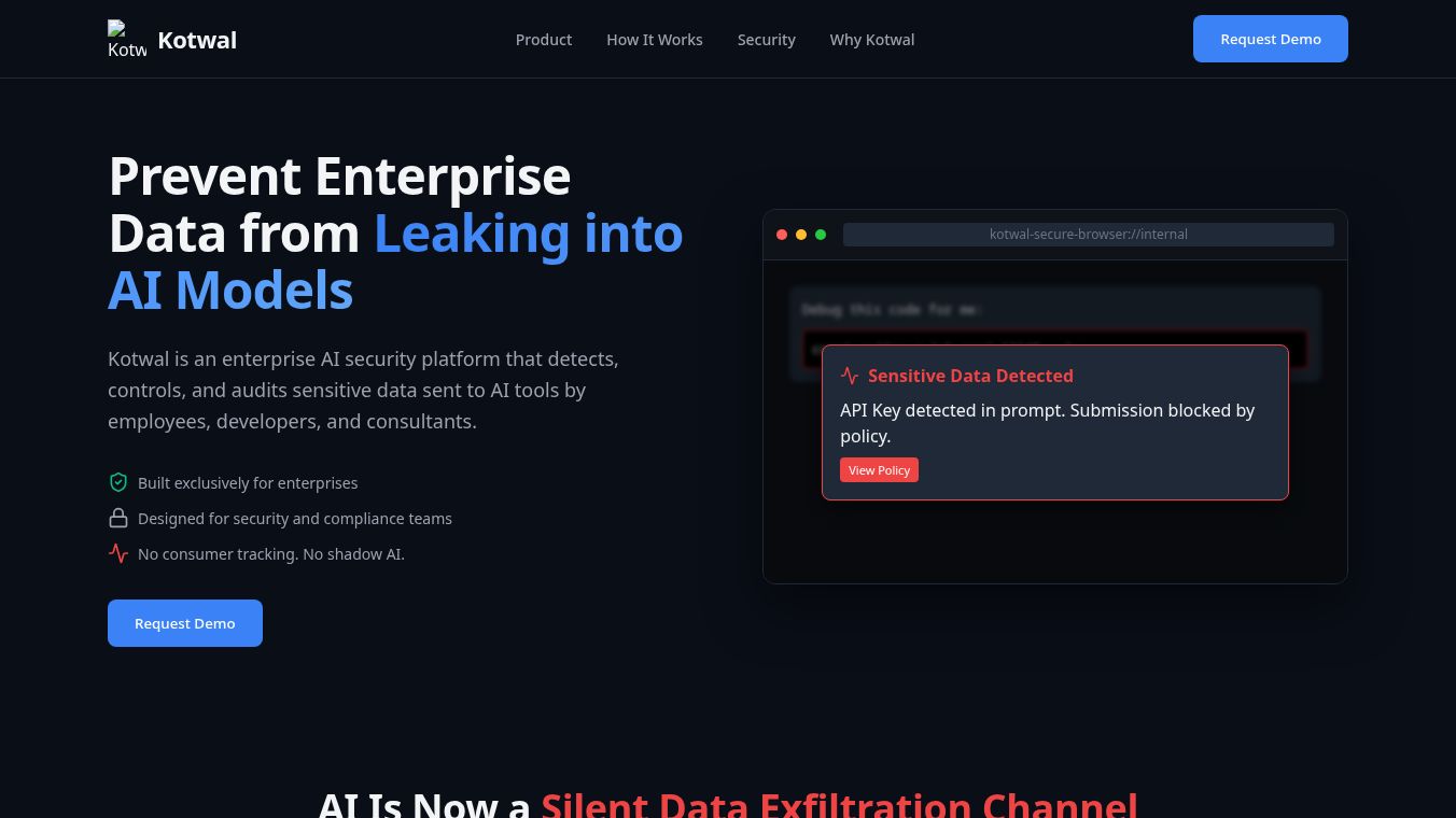 Kotwal - AI Governance for Enterprises