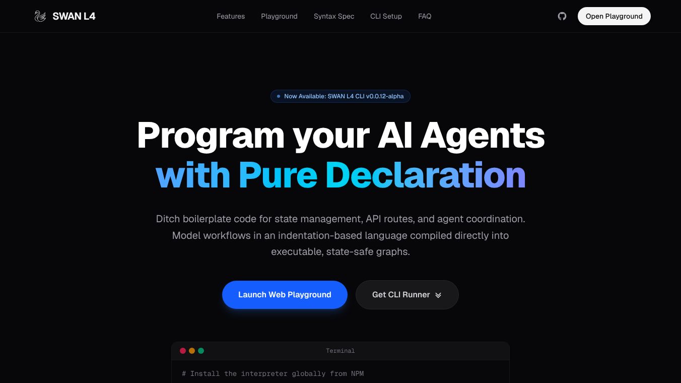 L4: AI Agent Programming Language