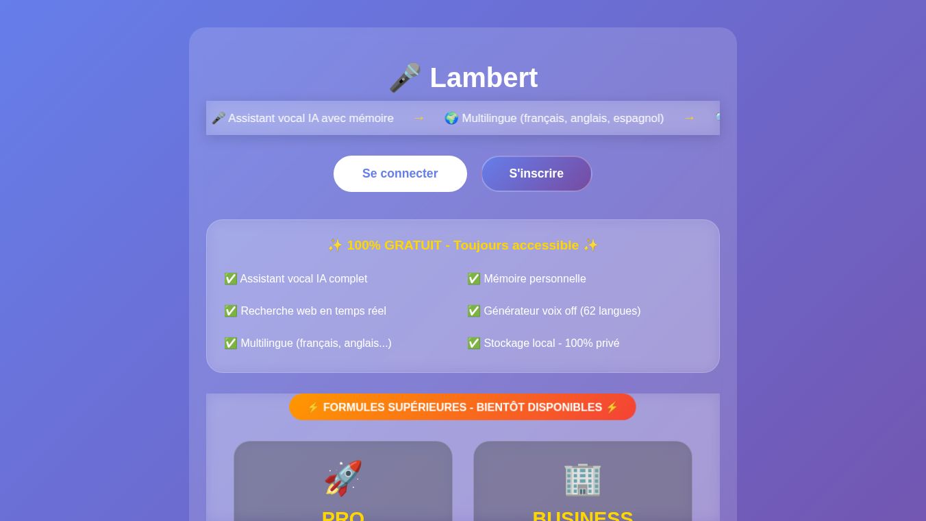 Lambert Widget