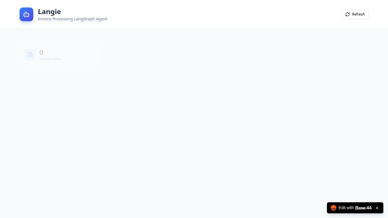 Langie - Invoice Processor