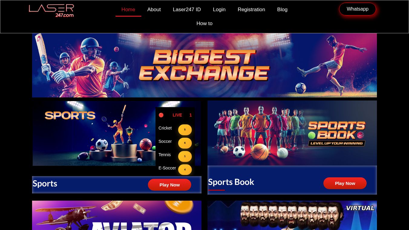 Laser247 – Sports Betting Platform
