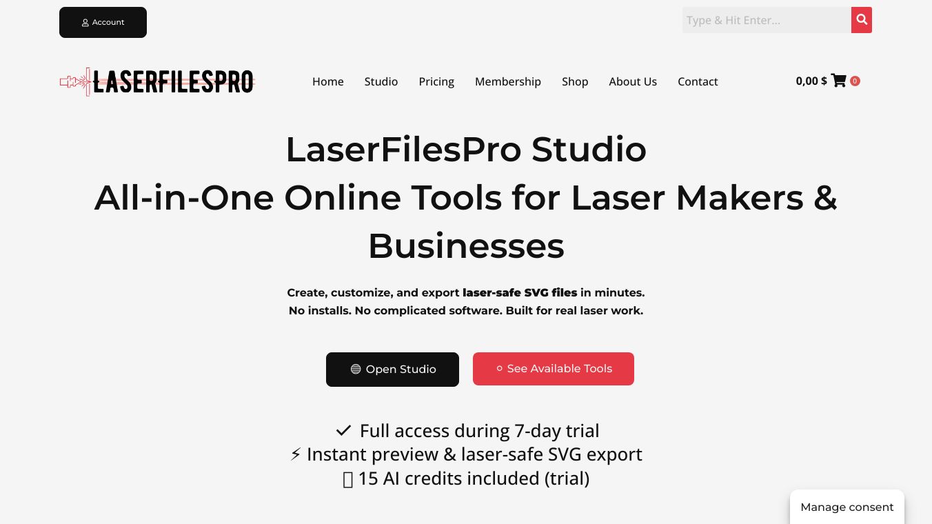 LaserFilesPro Studio