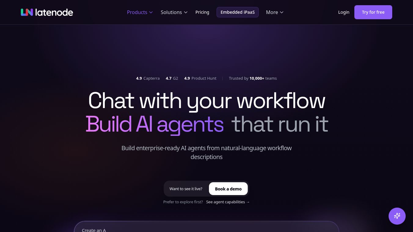Latenode AI Workflow Builder