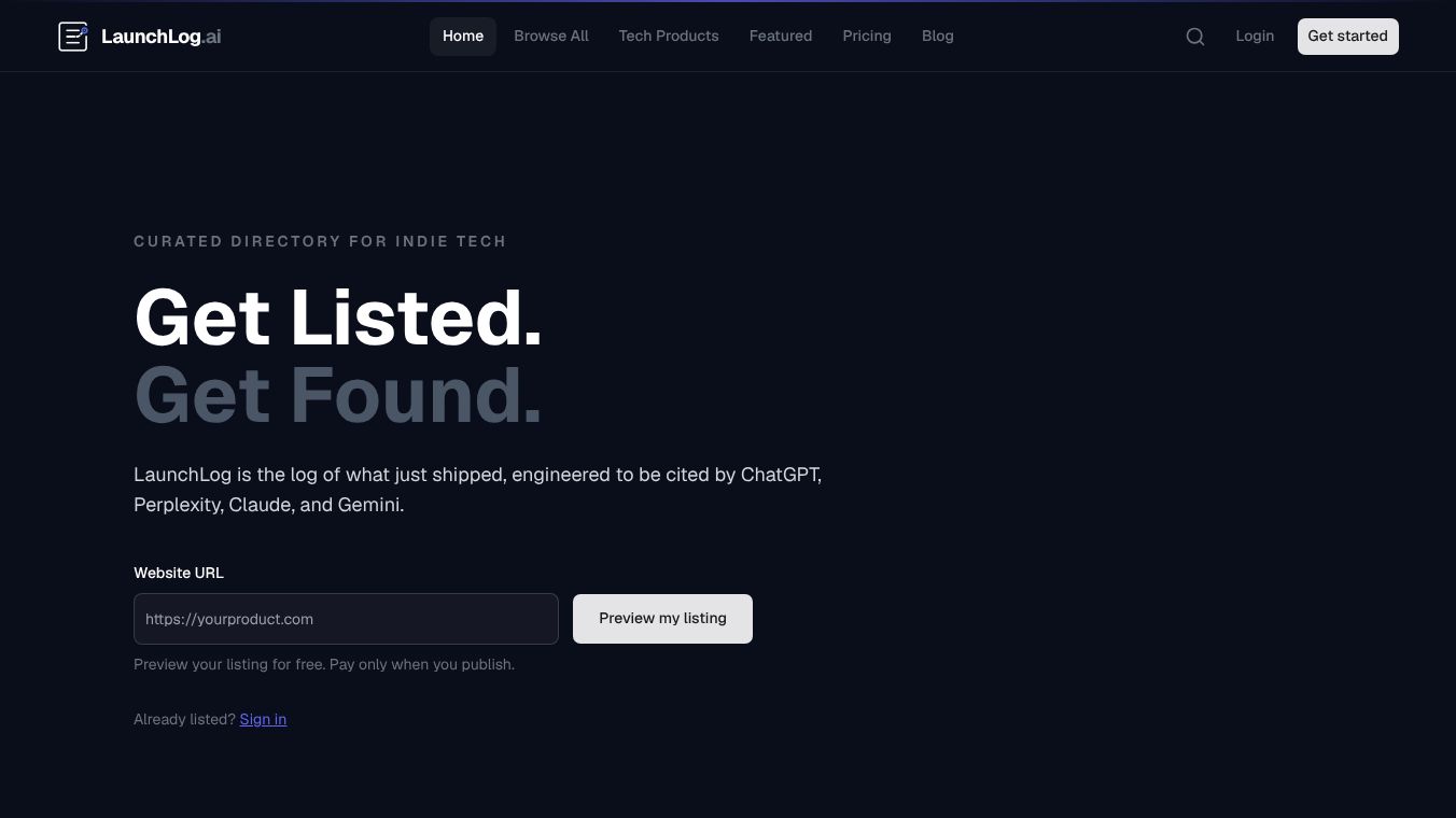 LaunchLog