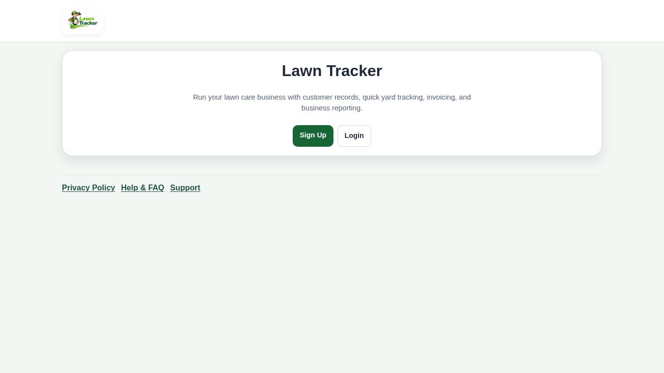 LawnTracker