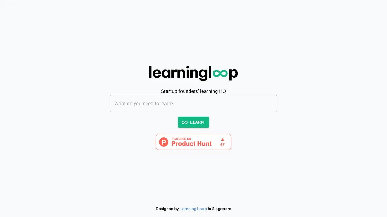 Learningloop