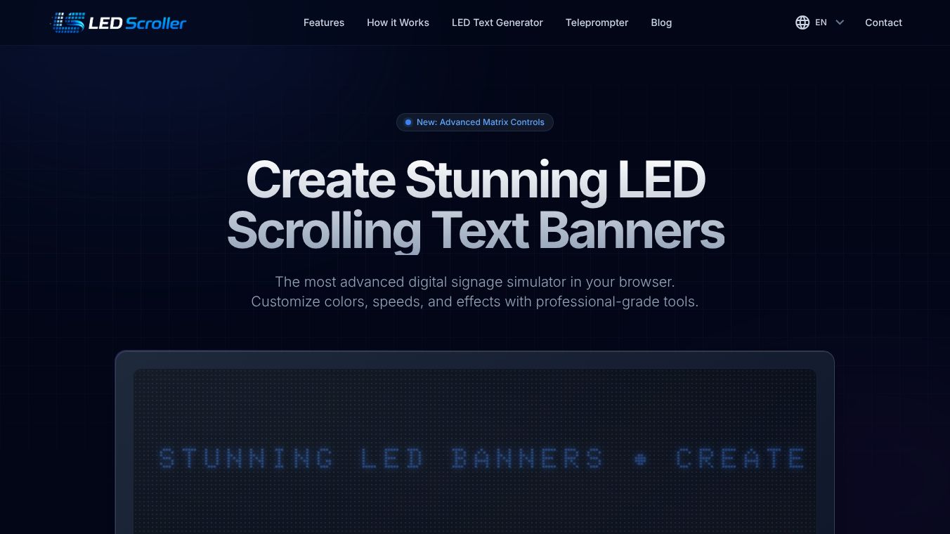 LED Scroller