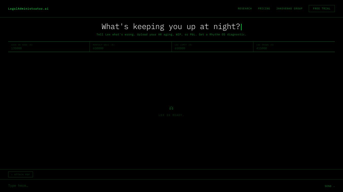 LegalAdministrator.ai