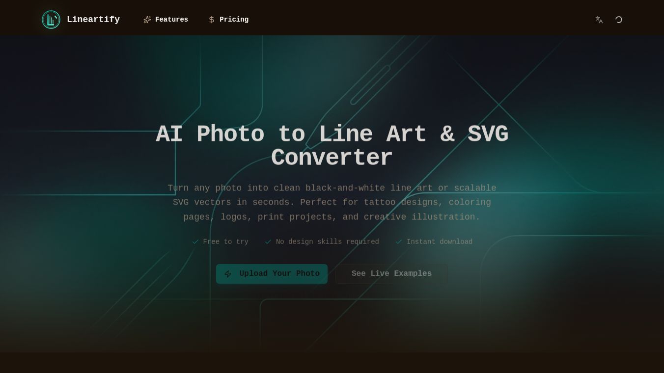 Lineartify – Turn Images to SVG Line Art