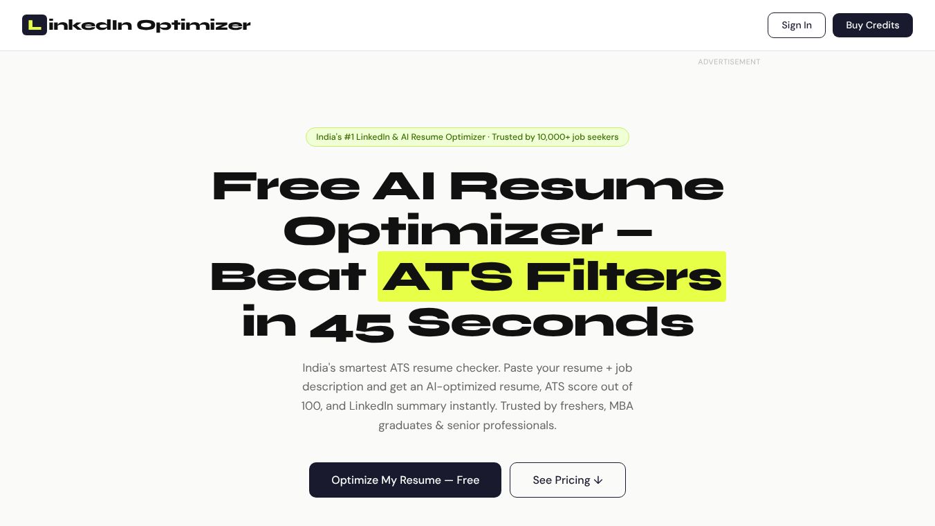 LinkedInOptimizer.co.in