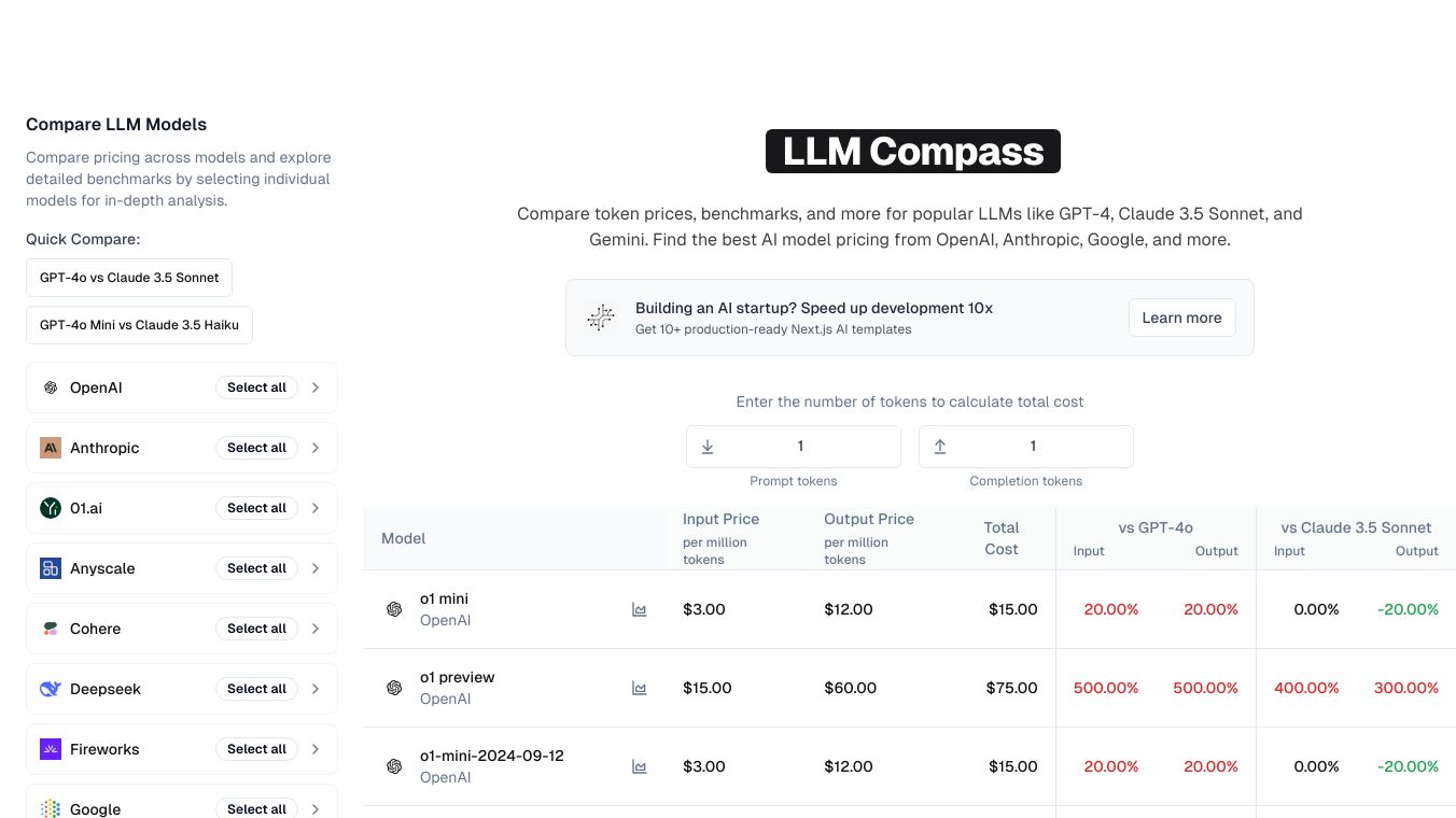 LLM Compass